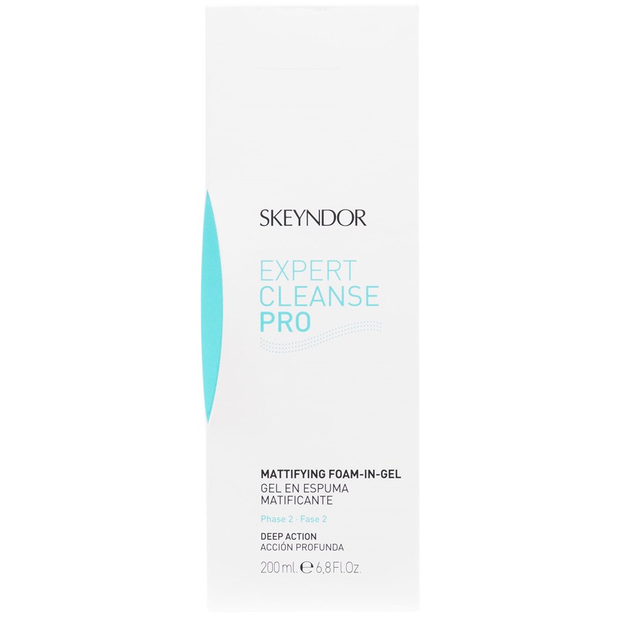 Gesichtspflege - Skeyndor Expert Cleanse Mattifying Foam-In-Gel Phase 2 200 ml - 8436542369596