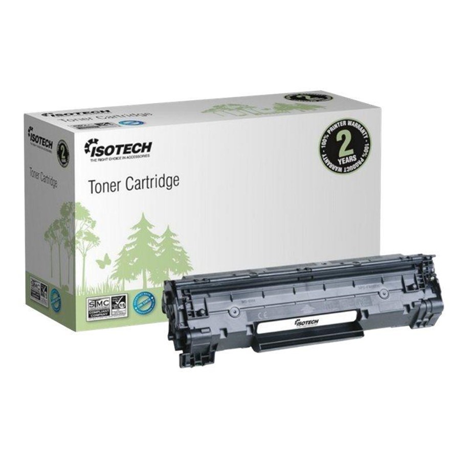 Druckerzubehör - Tinte & Toner - ISOTECH CB435A/1870B002 / Alternative to HP 35A / Black Toner - K12388I4