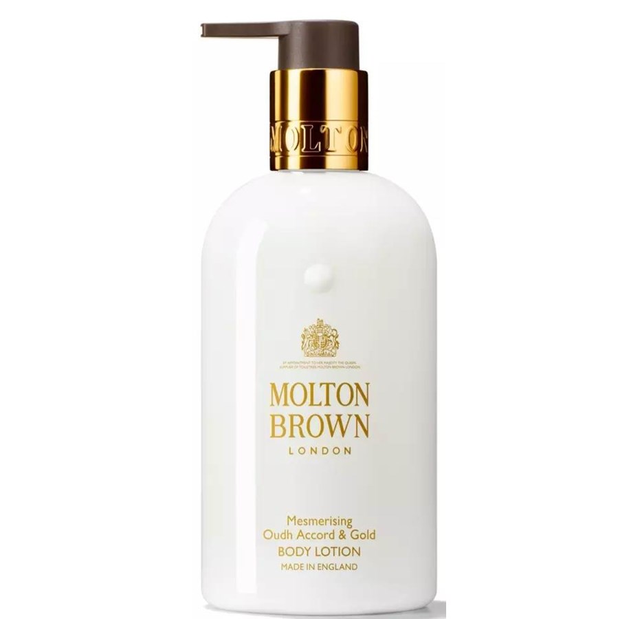Körperpflege - Molton Brown Mesmerising Oudh Accord & Gold Body Lotion 300 ml - 5030805002843