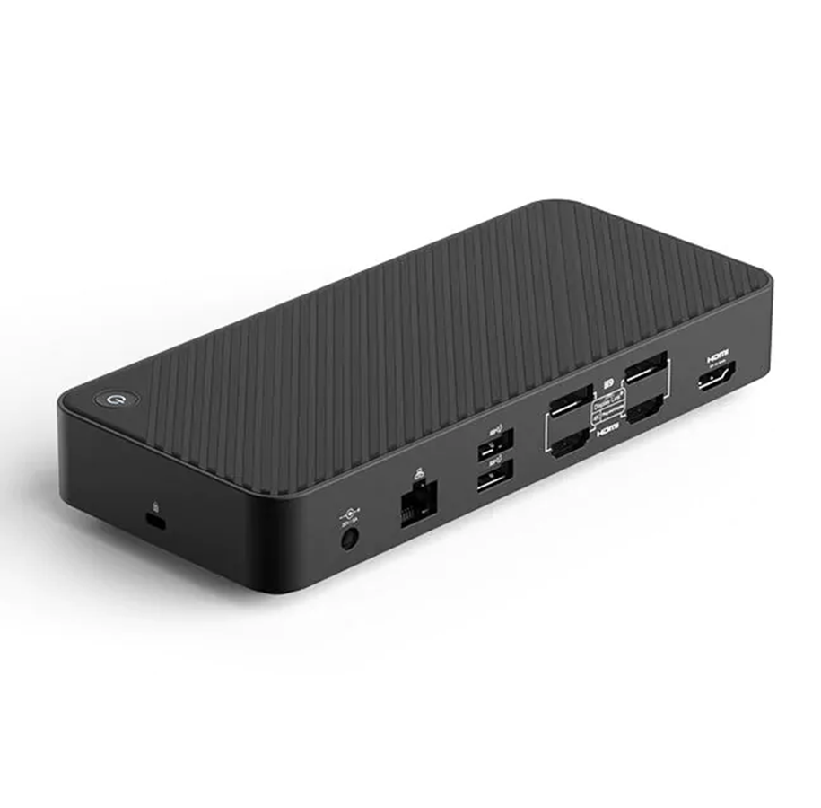 Dockingstationen - Deltaco DisplayLink docking station triple display PD 10 - #1001