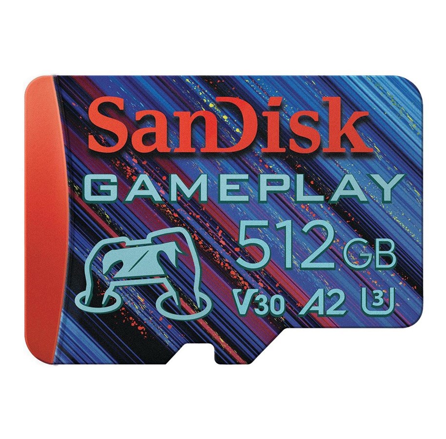 Speicherkarten - SANDISK GamePlay MicroSD - 190MB/s - 512GB - SDSQXAV-512G-GN6XN