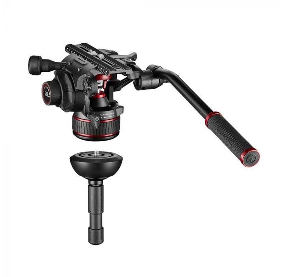 Stativ-Zubehör - Manfrotto Nitrotech 612 Aluminium tripod head - MVK612TWINMA
