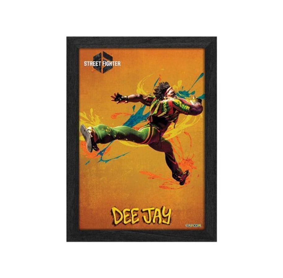 Merchandise - Pixel Frames - PLAX Street Fighter 6: Dee Jay - Bild - 849172015357