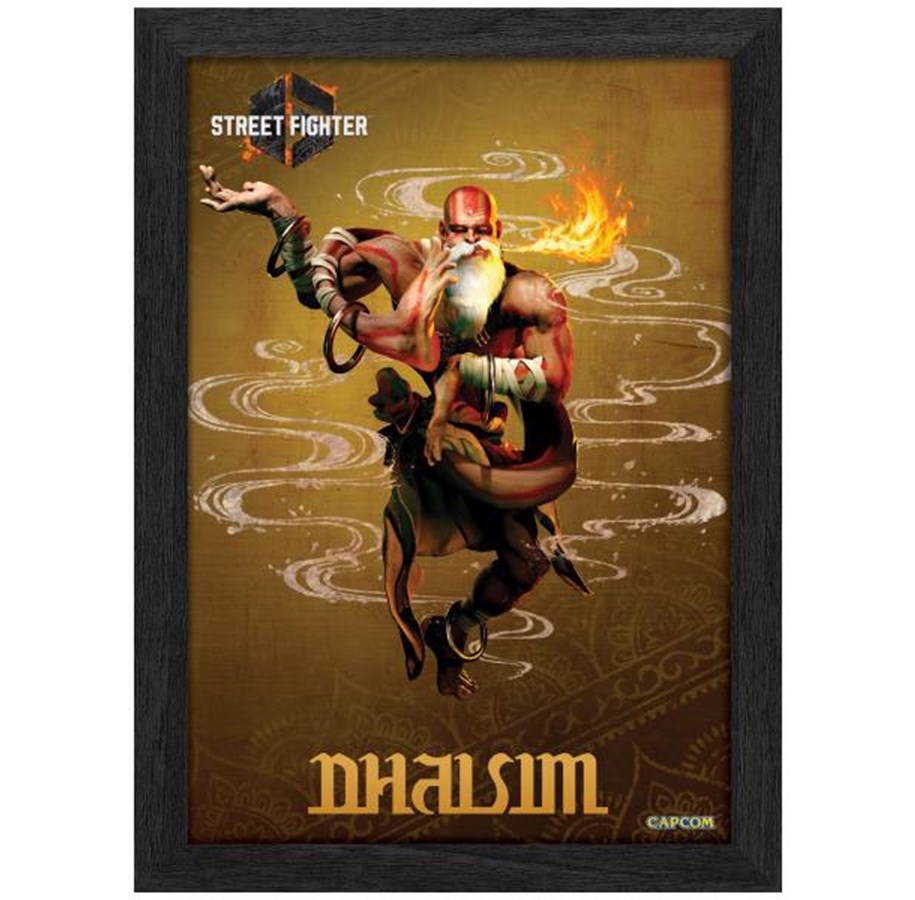 Merchandise - Pixel Frames - PLAX Street Fighter 6: Dhalsim - Bild - 849172015364
