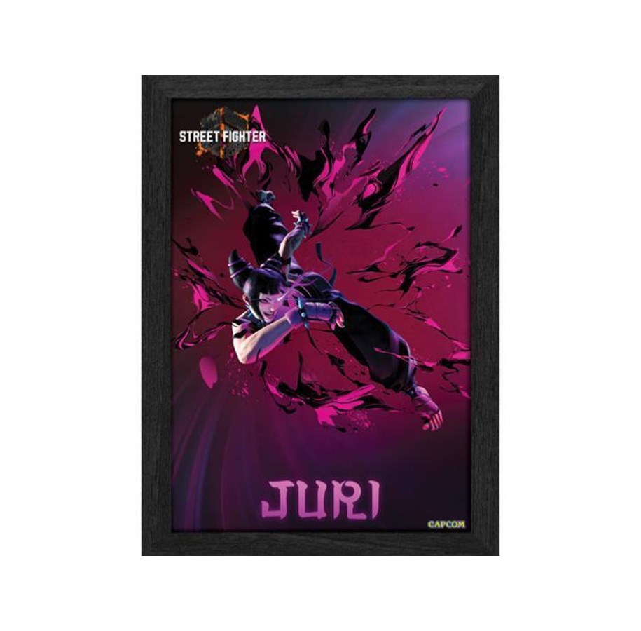 Merchandise - Pixel Frames - PLAX Street Fighter 6: Juri - Bild - 849172015401