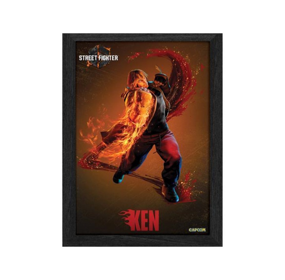 Merchandise - Pixel Frames - PLAX Street Fighter 6: Ken - Bild - 849172015418
