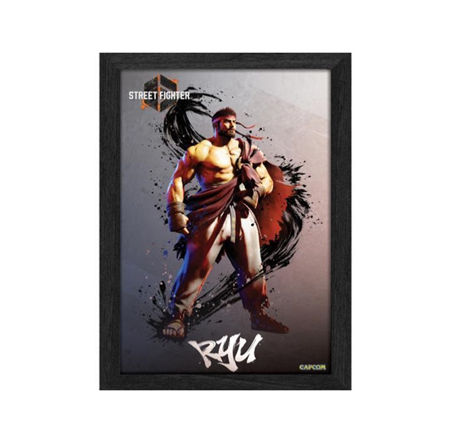 Merchandise - Pixel Frames - PLAX Street Fighter 6: Ryu - Bild - 849172015449