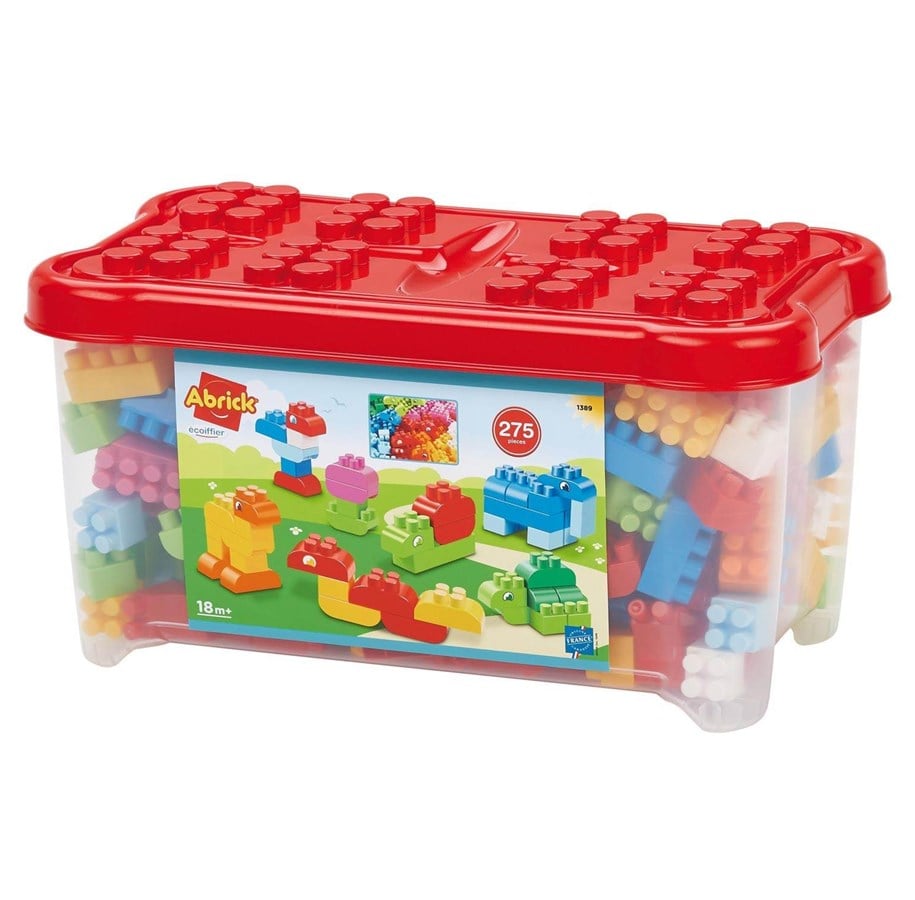 Bausets - Abrick Building Blocks in Storage Box 275 pcs. - 1389