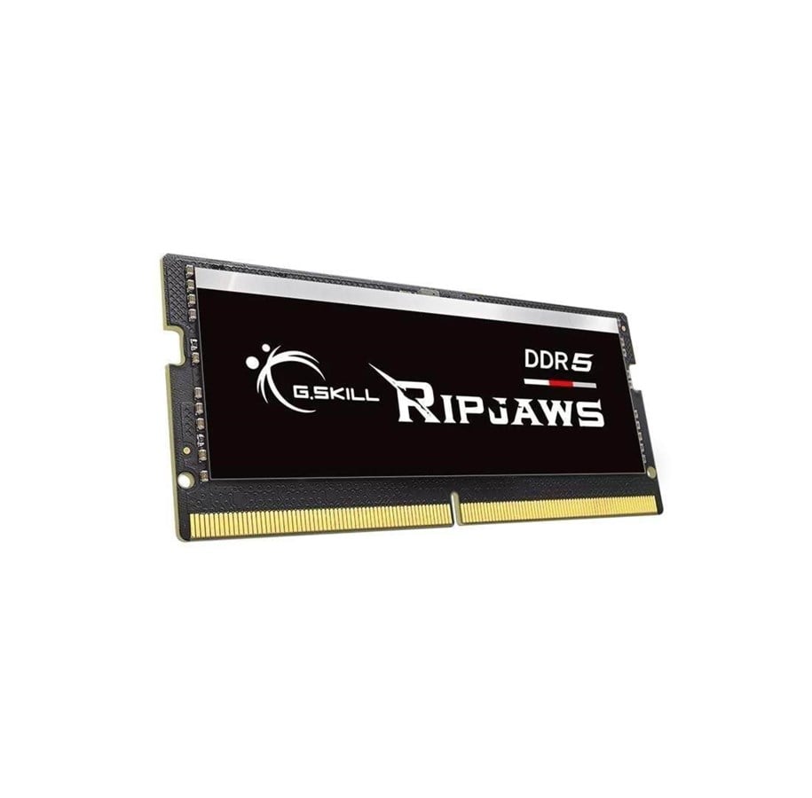 RAM - G.Skill Ripjaws SODIMM DDR5-5600 - 32GB - CL46 - Single Channel (1 pcs) - Intel XMP - Schwarz - F5-5600S4645A32GX1-RS
