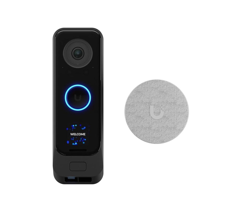 Smart-Home - Ubiquiti UVC-G4 Doorbell Pro PoE Kit G4 Doorbell Pro PoE Kit (Black) - UVC-G4 Doorbell Pro PoE Kit