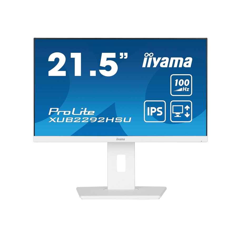 Monitor - 22" iiyama XUB2292HSU-W6 - 1920x1080 - 100Hz - IPS - XUB2292HSU-W6