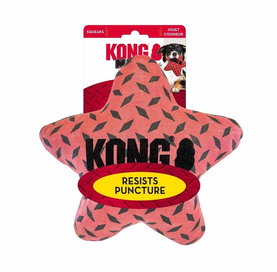 Hunde - KONG Maxx Star Squeak Toy S/M - 634.7356