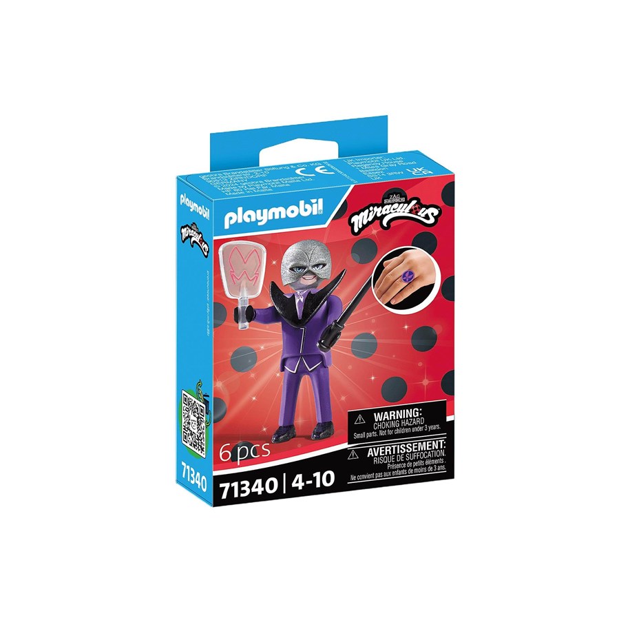 Figuren - Playmobil Miraculous: Hawk Moth - 71340