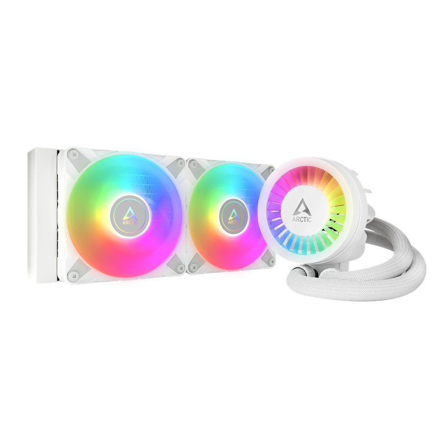 CPU Kühler - Arctic Liquid Freezer III 240 A-RGB - White - CPU-Wasserkühlung - Max 23 dBA - ACFRE00150A