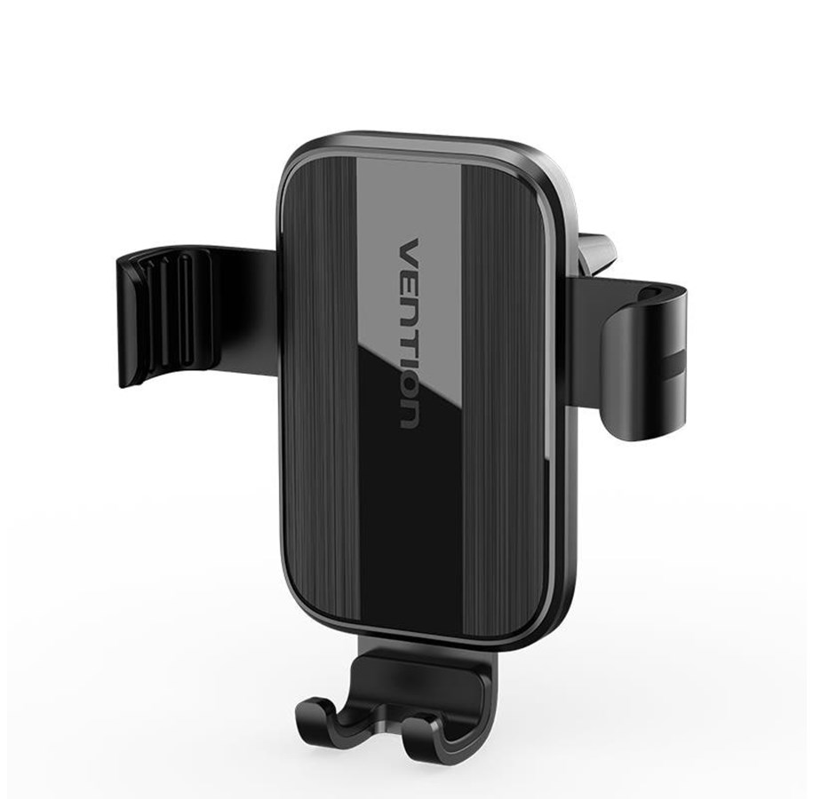 Handys - Anderes Zubehör - Vention Automatic Car Phone Holder with Clip Black - KCTB0