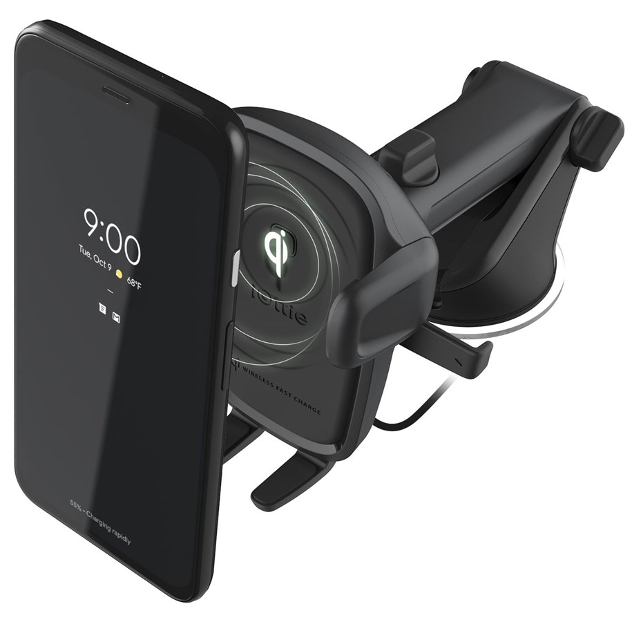 Handys - Anderes Zubehör - iOttie Easy One Touch Wireless 2 Dash/Windshield Mount - black - HLCRIO142