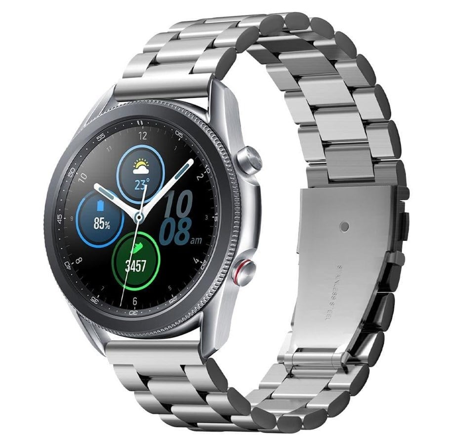 Smartwatch - Accessories - Spigen Modern Fit - silver - Galaxy Watch 22mm - 600WB24981