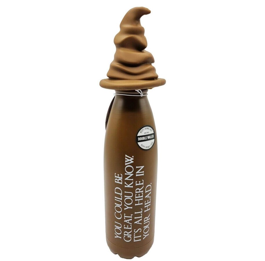 Merchandise - Half Moon Bay - Harry Potter - 3D Water Bottle - Sorting Hat (500 ml) - Wasserflasche - 5055453482281