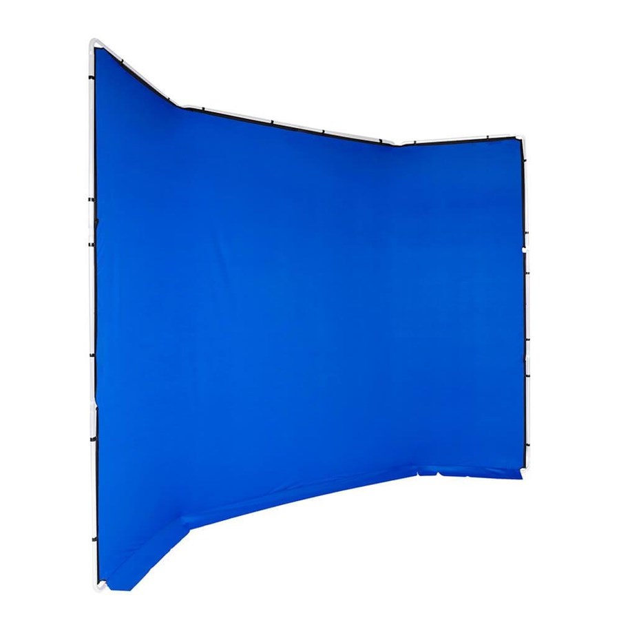 Foto & Video Zubehör - Manfrotto Background Cover Chroma Key 4301CB 4 x 2.9m Blue - MLBG4301CB