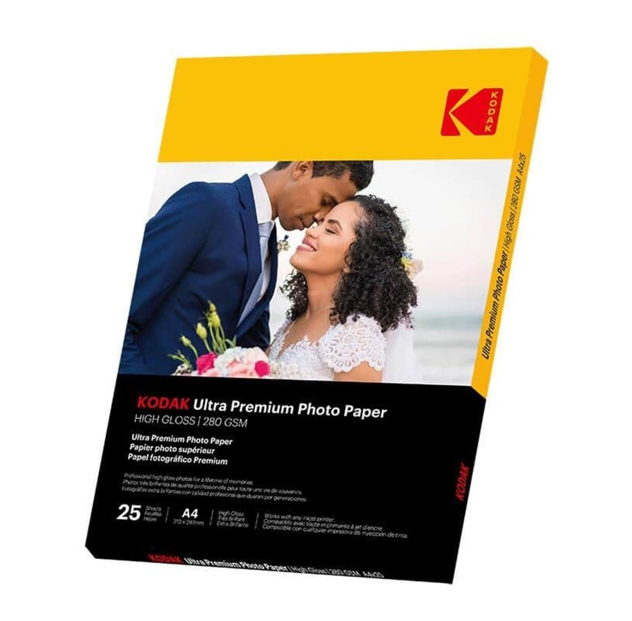 Fotoalbum & Archivierung - KODAK 21x29.7cm Glossy Photo Paper 280/m² 25 Sheets - 9891261