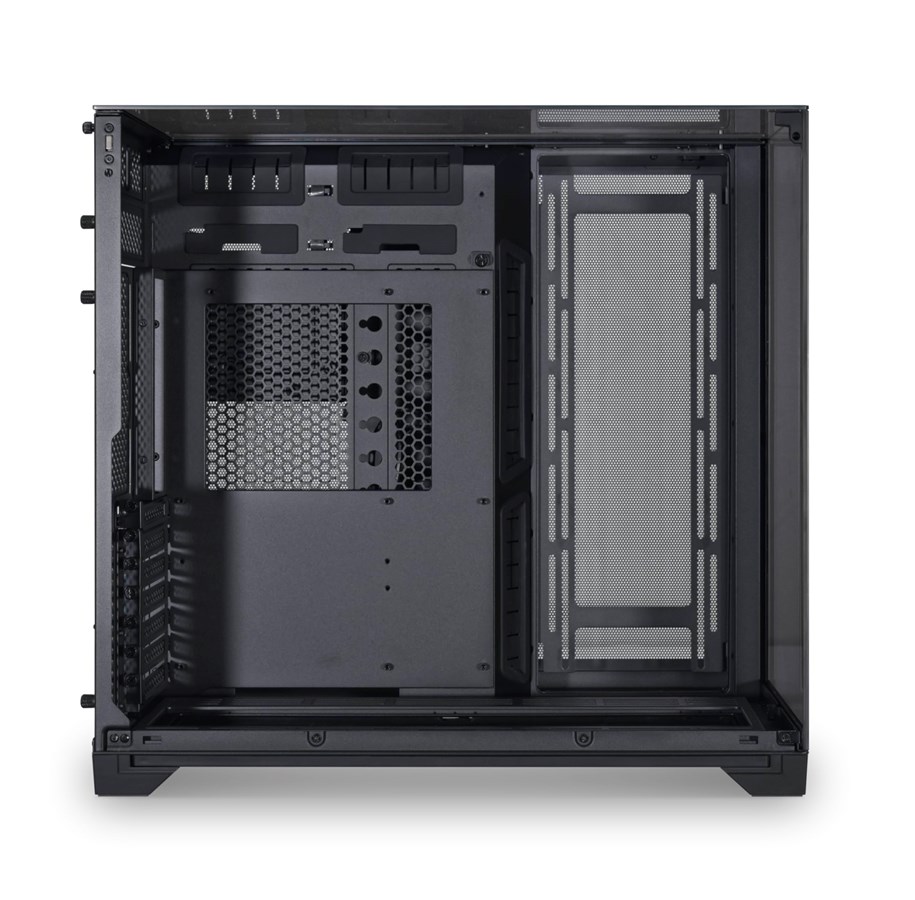 Case PC Lian Li O11 Vision Midi-Tower - Vetro Temperato, Nero Per Gaming E Build - Foto 10
