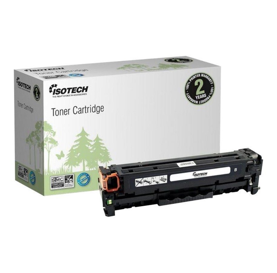 Druckerzubehör - Tinte & Toner - ISOTECH CC530A/2662B002 / Alternative to HP 304A / Black Toner - K15132I4
