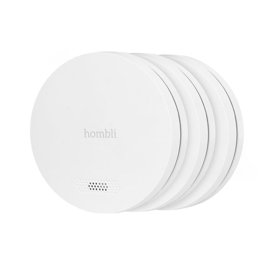 Smart-Home - Hombli Smoke Detector 2+1 Bundle - White - HBPP-0116
