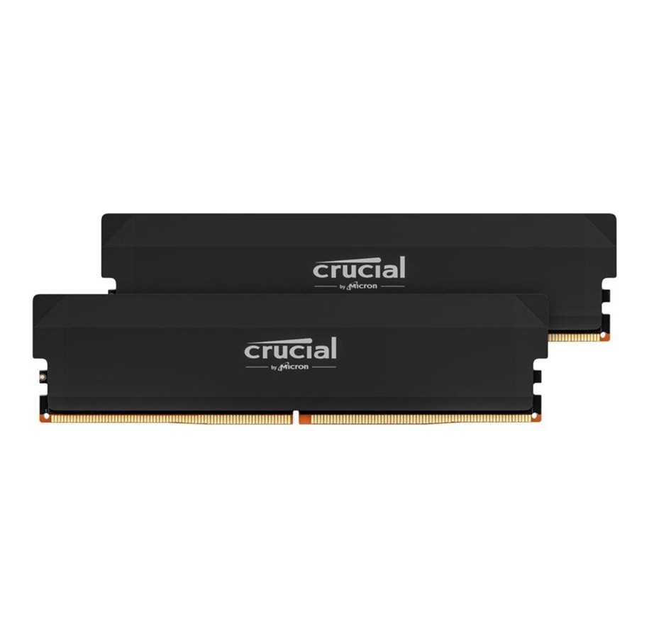 RAM - Crucial PRO Overclocking DDR5-6000 - 32GB - CL36 - Dual Channel (2 pcs) - AMD EXPO & Intel XMP - Schwarz - CP2K16G60C36U5B