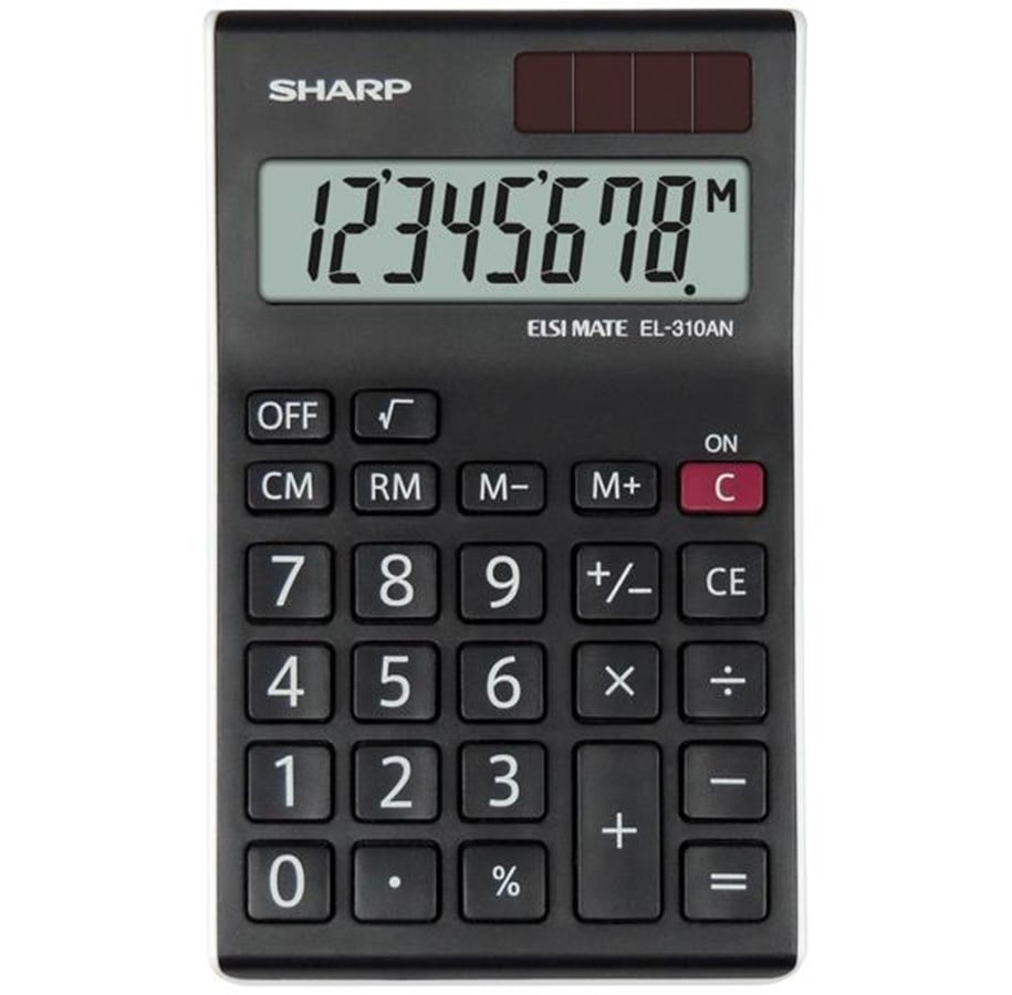 Taschenrechner - Sharp EL-310AN calculator - SH-EL310ANWH