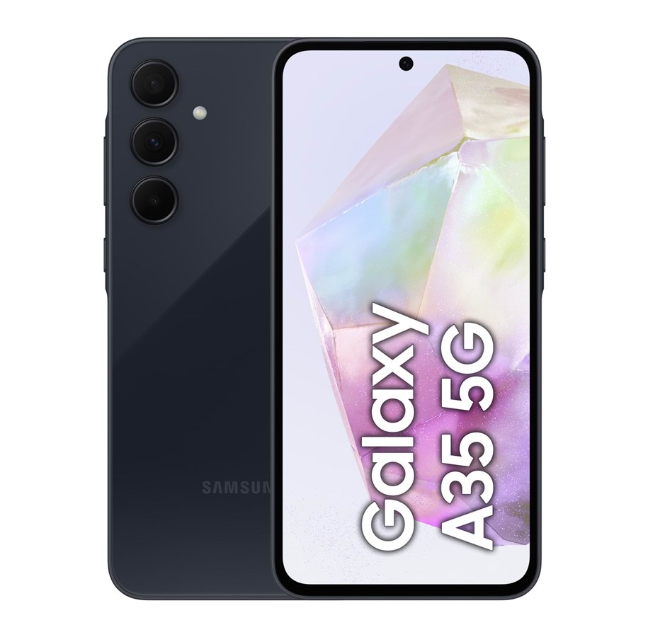 Handys & Smartphones - Samsung Galaxy A35 5G 128GB/6GB Enterprise Edition - Awesome Navy - SM-A356BZKBEEB