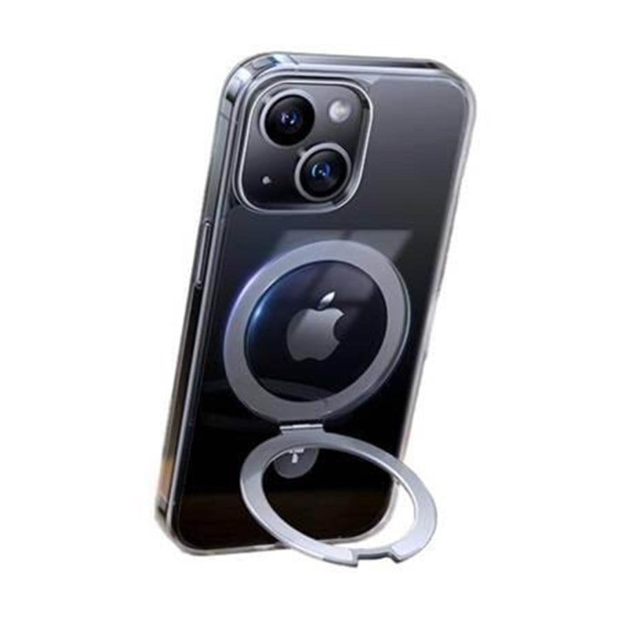 Handys - Cover & Cases - Torras UPRO Ostand Clear Case for iPhone 15 (Transparent) - X00FX0441