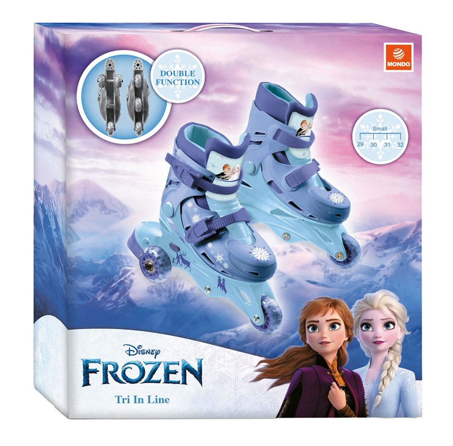 Skating - Mondo Disney Frozen Tri Inline Skates-Skeelers size 29-32 - 28299