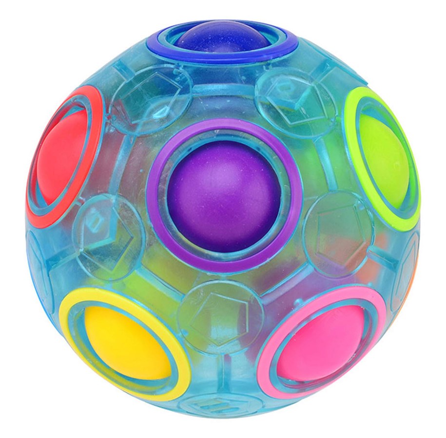 Kleine Mitbringsel für Kinder - Johntoy Transparent Magic Puzzle Ball - 25052