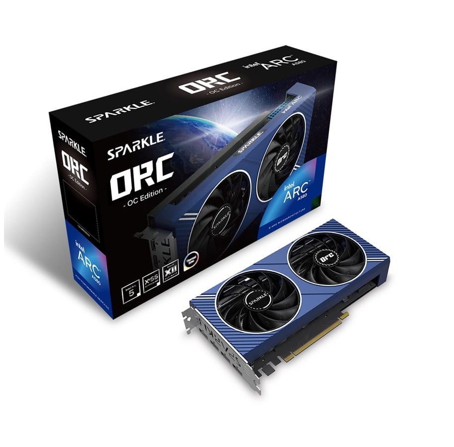 Grafikkarte - Sparkle Arc A580 Orc OC - 8GB GDDR6 RAM - Grafikkarte - 1A1-S00401400G