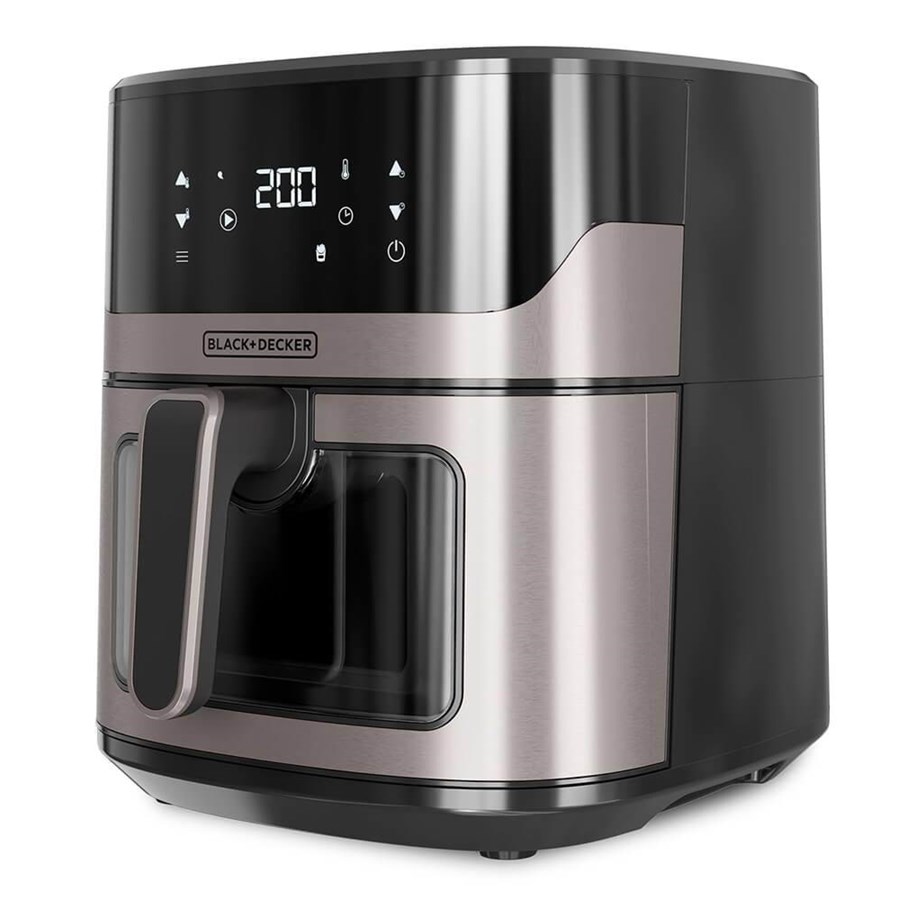 Heißluftfritteusen - Black & Decker BLACK+DECKER Air Fryer 1600W 6.5L - ES9730070B
