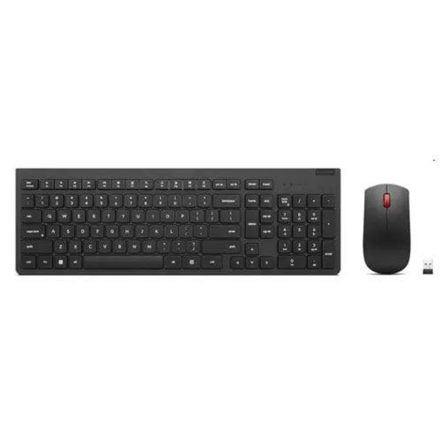 Tastaturen - Lenovo - keyboard and mouse set - QWERTY - US with Euro symbol - black Input Device - Tastatur & Maus Set - Englisch (US) - Schwarz - 4X31N50746