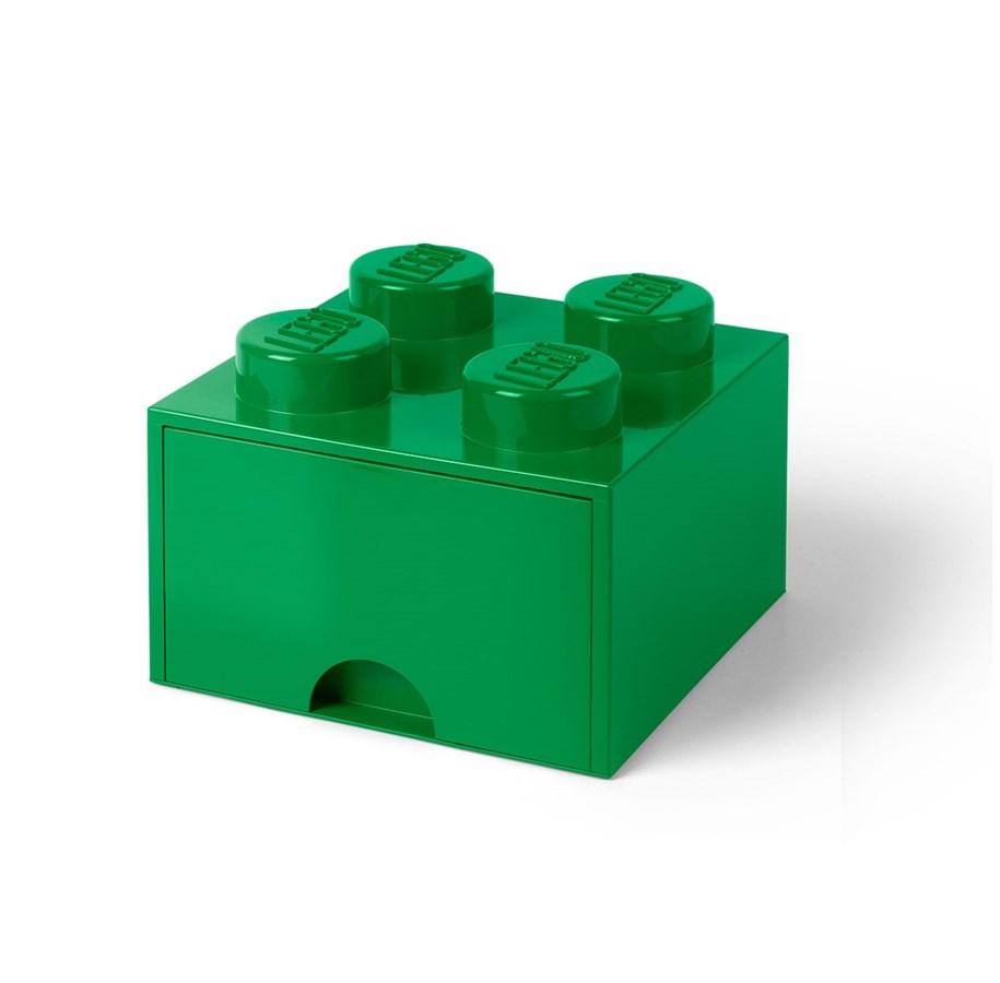 Kinderzimmer - LEGO BRICK DRAWER 4 - GREEN - 40051734