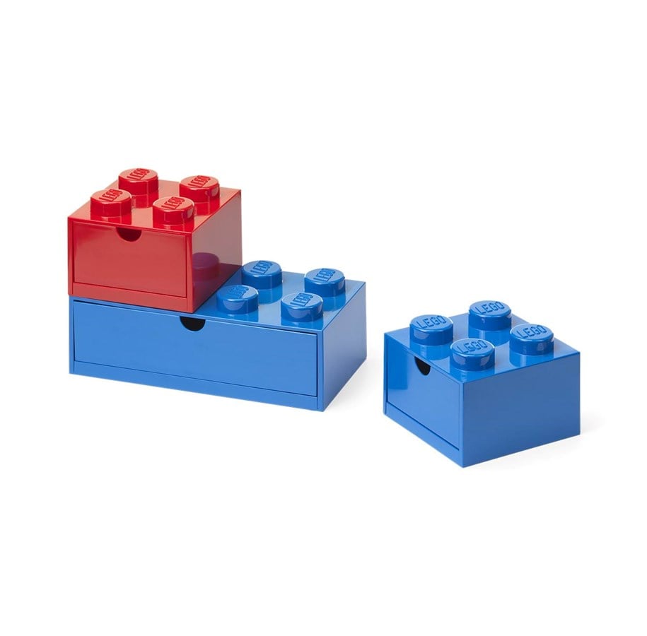Kinderzimmer - LEGO DESK DRAWER SET - BLUE & RED - 43250800