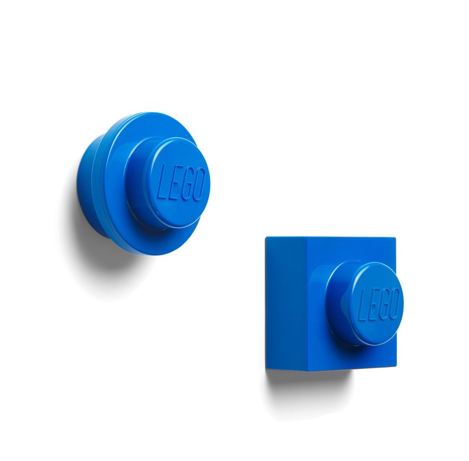 Kinderzimmer - LEGO MAGNET SET ROUND AND SQUARE - BLUE - 40101731