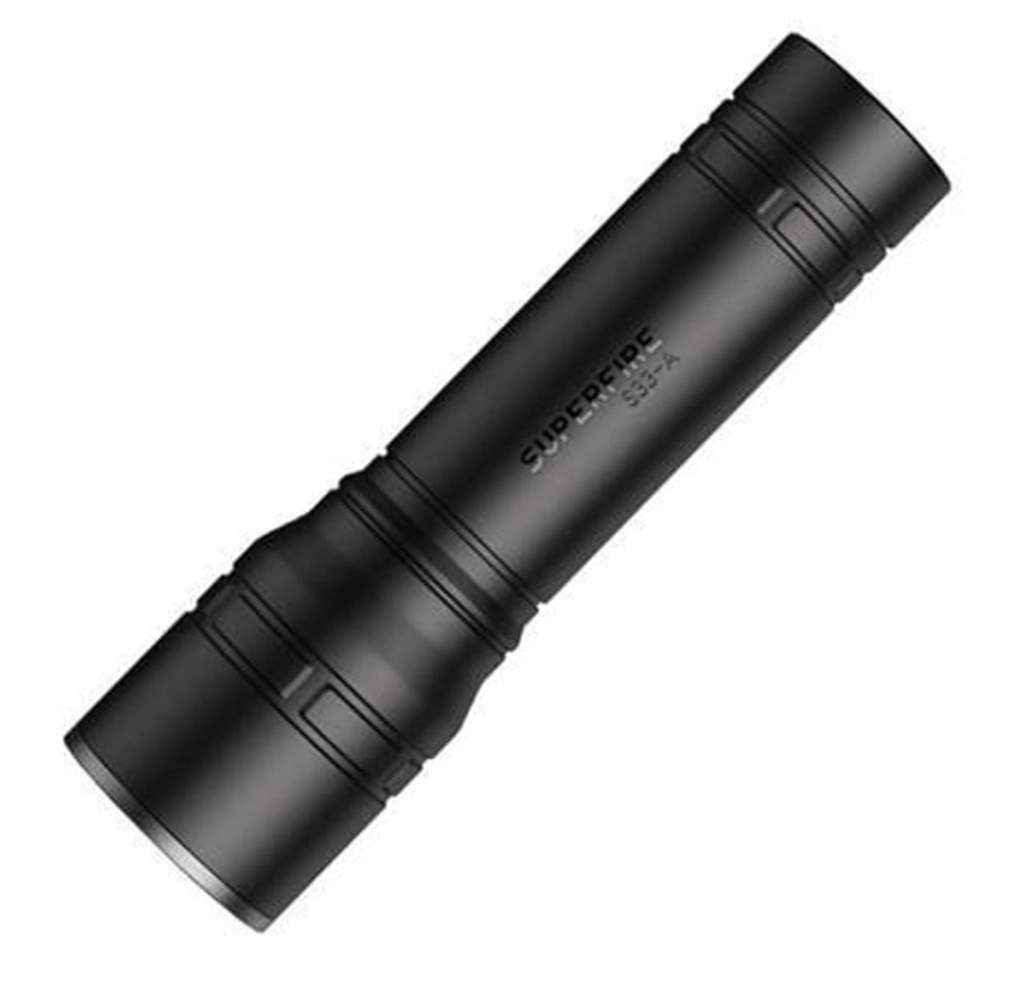Smart-Home - Superfire Flashlight  S33-A USB (black) - S33-A Black