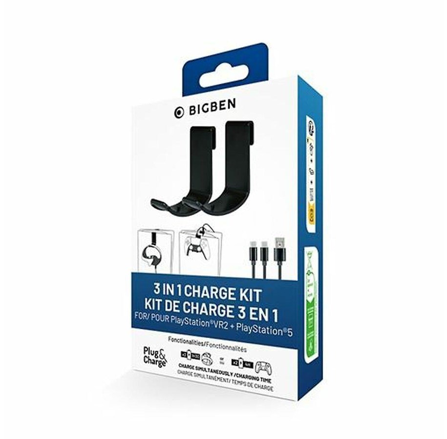 Gaming Zubehör - BigBen Interactive 3-in-1 Charge Kit VR2 - Miscellaneous - Sony PlayStation 5 - 3665962021134