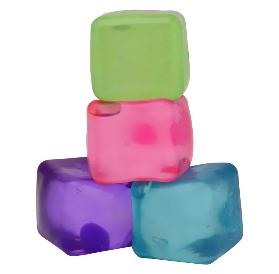 Kleine Mitbringsel für Kinder - Johntoy Slow Rise Antistress Cube (Assorted) - 24533