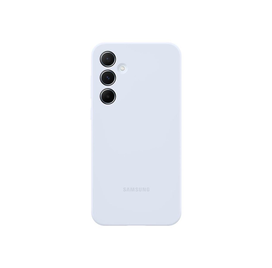 Handys - Cover & Cases - Samsung Galaxy A55 Silicone Case - Light Blue - EF-PA556TLEGWW