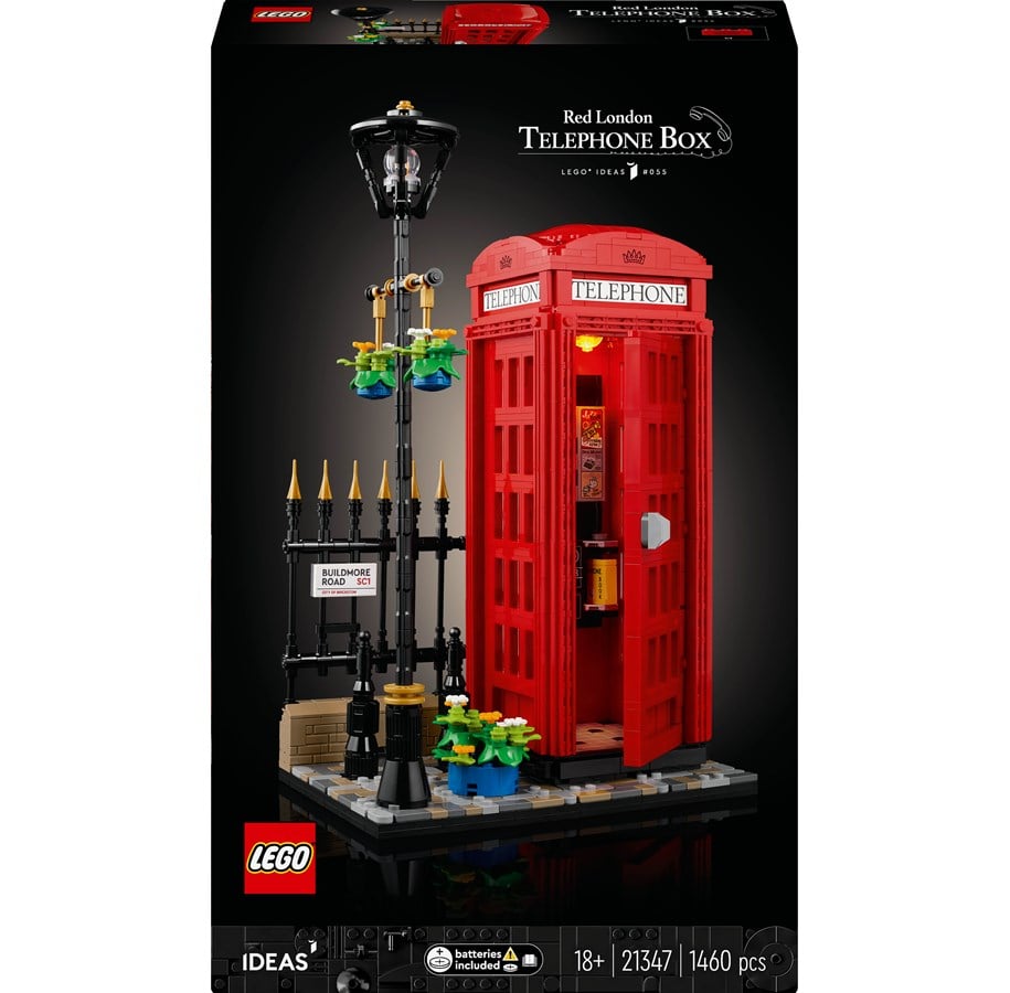 LEGO®  - LEGO Ideas 21347 Rote Londoner Telefonzelle *DEMO* - 21347