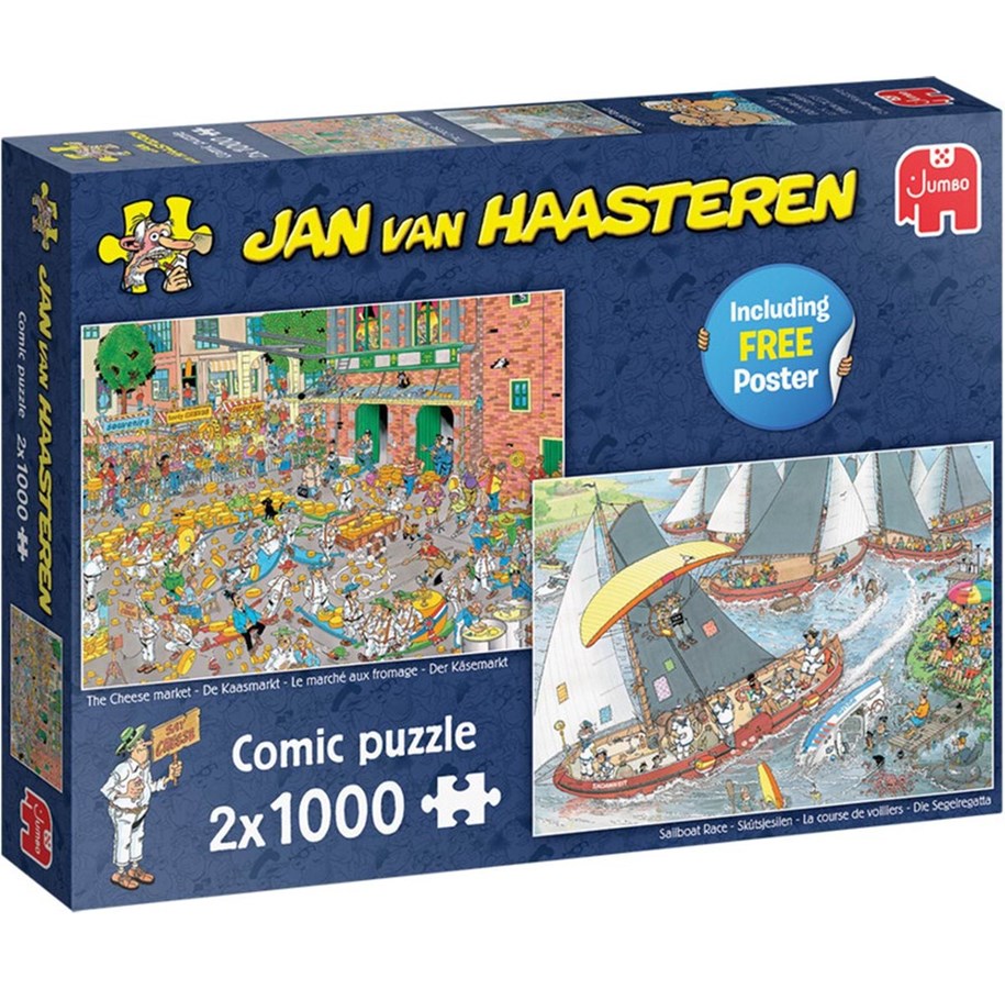 Puzzle - Jan van Haasteren JvH Dutch Traditions(2x1000) - 707-1110100037