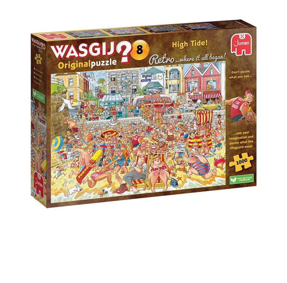 Puzzle - Wasgij Retro Original Puzzle 8 High Tide! (1000) - 1110100328