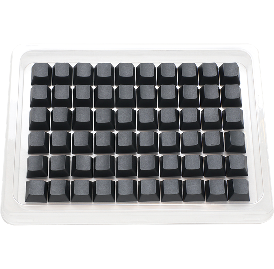 Tastaturen - Ducky Blank - 132 Keycap Set - Cherry Profile - DCA132-NNBLBCHPU1