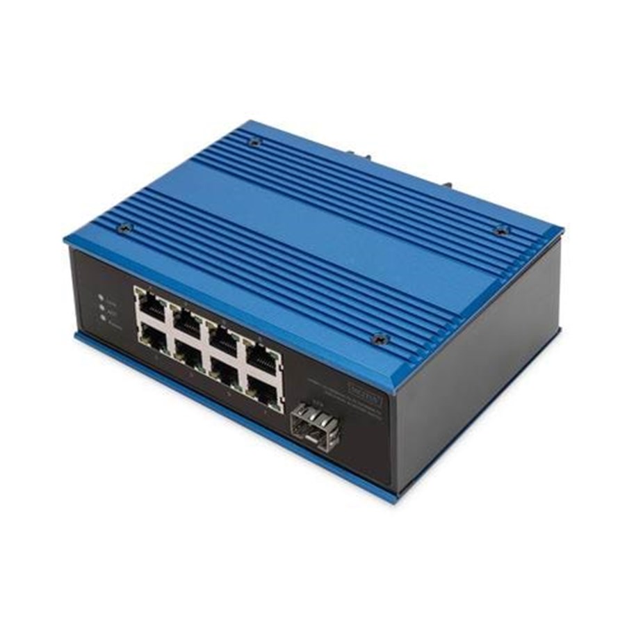 Switches - DIGITUS - switch - industrial - 8 ports - unmanaged - DN-651132