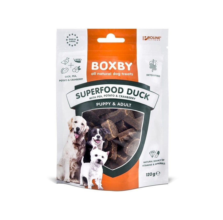 Hunde - BOXBY - GF Superfood Duck 120g - (PL20522) - PL20522
