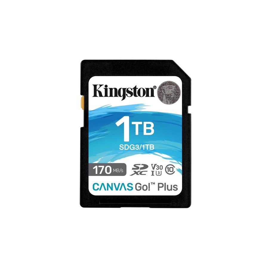 Speicherkarten - Kingston Canvas Go! Plus SD - 170MB/s - 1TB - SDG3/1TB